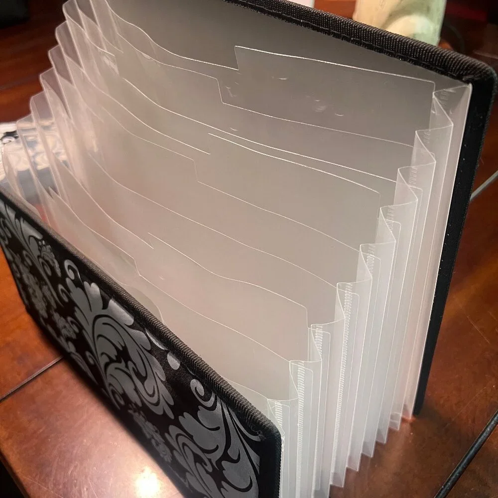 Two Large Expandable Paper Organizers, Great Condition